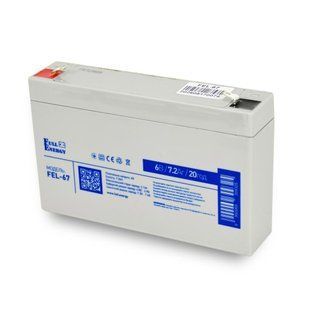 Акумулятор гелевий Full Energy FEL-67 6В 7,2 А&middot;год для ДБЖ 306059 фото