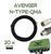 Комплект кабелю Avenge Angel Avenger 20 м RG-8 (N-Type - QMA) (2 дроти) HRBV-000893-1 фото