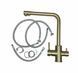 Gold Kroner Stainless Steel SP8045G &ndash; Двойная кухонная мойка из нержавеющей стали Platinum Handmade