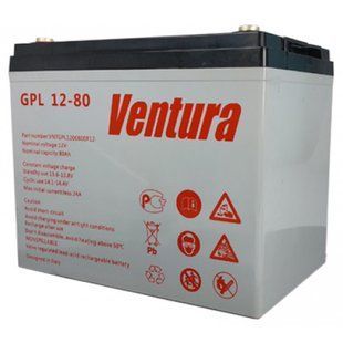 Аккумуляторная батарея 12В/80Ач Ventura GPL 12-80 HRSV-GPL12-80 фото