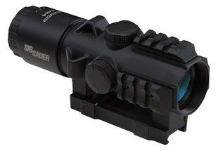 Прибор призматический Sig Sauer Optics Bravo-3 3x24 сетка 5.56-7.62 Horseshoe с подсветкой HRI-8640000 фото