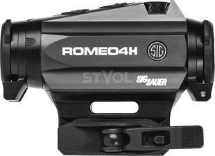 Прилад коліматорний SIG Optics ROMEO 4H, BALLISTIC CIRCLE DOT, 0.5 MOA ADJ, GRAPHITE HRST-118285 фото
