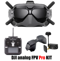 DJI analog FPV Pro KIT комплект для керування fpv-дроном з пультом RadioMaster TX16S MKII ELRS M2