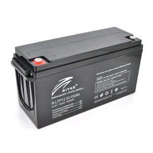 Акумуляторна батарея Ritar LiFePO4 12,8 V 150 Ah ( 483 x 170 x241) Q1 HRUG-27419 фото