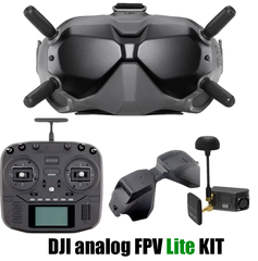 DJI analog FPV Lite KIT комплект для керування fpv-дроном з пультом RadioMaster Boxer Radio Controller М2
