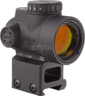 Прилад коліматорний TRIJICON MRO 2.0 MOA, AC32068 FULL CO-WITNESS HRST-MAG548-GRY фото