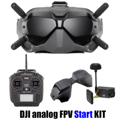 DJI analog FPV Start KIT комплект для керування fpv-дроном з пультом RadioMaster TX12 MKII ELRS M2