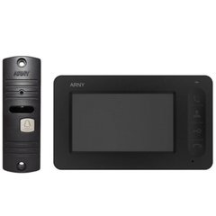 Комплект відеодомофону Arny AVD-7005 black