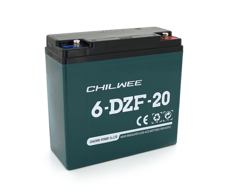 Тягова акумуляторна батарея AGM CHILWE 6-DZF-20, 12 V 20 Ah, Q2