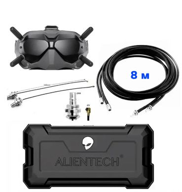 Комплект Alientech DUO 2 антенна + кабель 8 м + переходник + DJI FPV Goggles V2