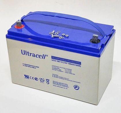 Комплект безперебійного живлення Logicpower LPM-PSW-1500VA та акумуляторна батарея Ultracell UCG100-12 HRBV-000786 фото