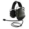 Активні навушники Sordin Supreme T2 Green Neckband із заднім тримачем, 4 режими 5010040 фото