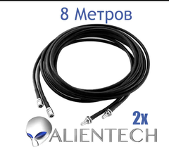 Подовжувальний коаксіальний RG-223 кабель Alientech 8 метрів (2 дроти)