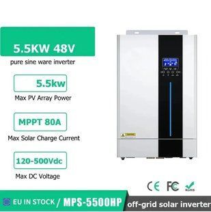 Гібридний інвертор Daxtromn MPS-5500HP 5.5kW 48V (безперебійник, UPS, ДБЖ) (5.5 кВт;48В) BV-002175 фото