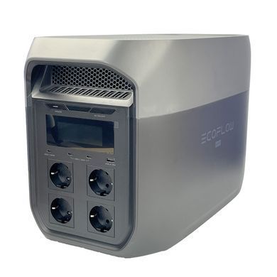 Зарядна станція EcoFlow DELTA 3 Max 2400 Вт / 2048 Вт&middot;год (LiFePO4, UPS, ДБЖ, мобільна електростанція) 305208 фото