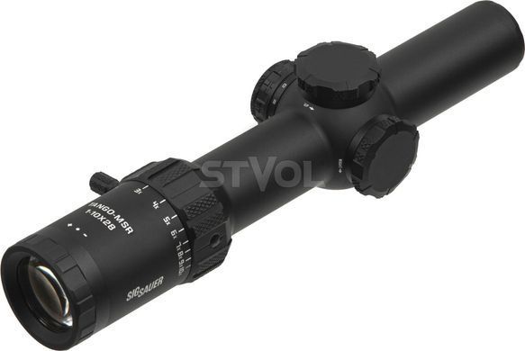 Прилад оптичний TANGO MSR 1-10X28MM, 34MM, SFP. Сітка MSR BDC10 з підсвіткою HRST-830923 фото