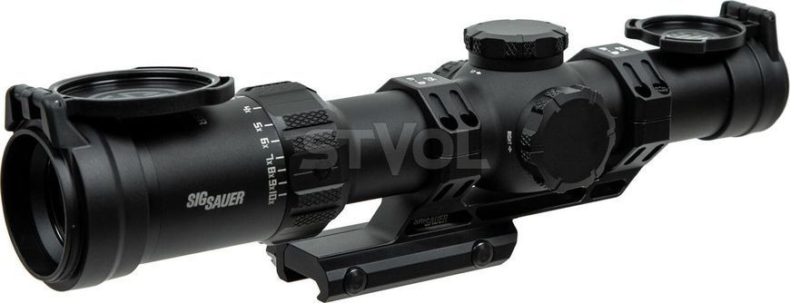 Прилад оптичний TANGO MSR 1-10X28MM, 34MM, SFP. Сітка MSR BDC10 з підсвіткою HRST-830923 фото