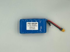 Акумулятор FEi-6S2P 8000 мА·год для FPV-дрона