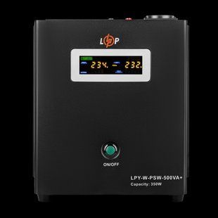 Комплект резервного живлення для котла LogicPower ДБЖ W500 + мультигелева батарея 720W HR14013 фото
