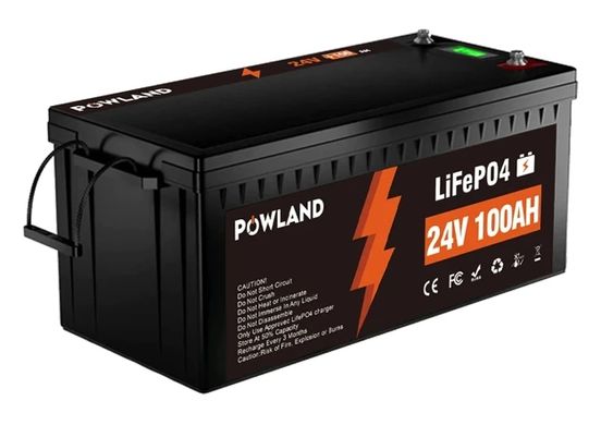 Аккумулятор литиевый Powland LiFePo4 24V 100Ah BMS 24100