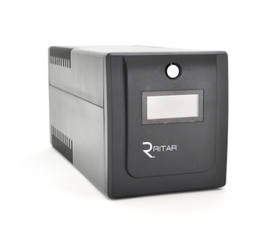 ИБП Ritar RTP1000 (600W) Proxima-D, LCD, AVR, 3st, 4xSCHUKO socket, 2x12V7Ah, plastik Case ( 460 x 225 X 245 HRUG-5851 фото
