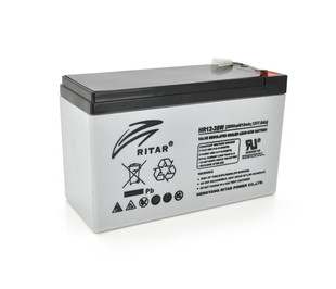 Аккумуляторная батарея AGM RITAR HR1228W, Gray Case, 12V 7.0Ah ( 151 х 65 х 94 (100 ) 2.17kg Q10420 HRUG-1709 фото