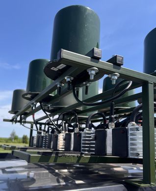 Купольный РЭБ на 3 диапазона (392Мгц-1264Мгц; 2.4Ггц; 5.8 Ггц) BV-001425 фото