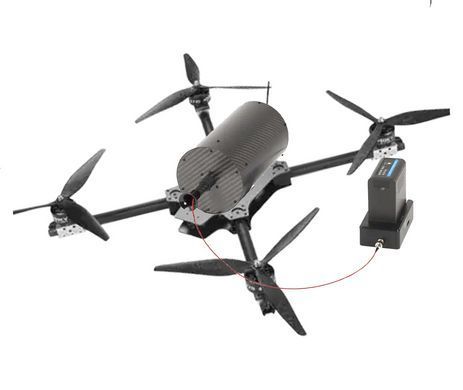 Комплект FPV дрона на 13 дюймів з оптоволокном FiberX REAPER Антиреб BV-001541-1 фото