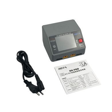 Зарядний пристрій HOTA D6 Pro AC 200W DC 650W &ndash; зарядка живлення акумуляторів від мережі BV-002091 фото