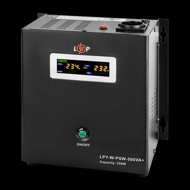 Джерело безперебійного живлення для котла Logicpower LPY-W-PSW-500VA+ (350 W) 5A/10A 12V