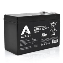 Батарея акумуляторна AZBIST Super AGM ASAGM-1270F2 12 V 7 Ah