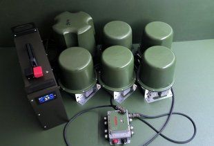 Купольний РЕБ &laquo;Шолом&raquo; (300 - 1020 МГц; 2000 - 2400 МГц; 2.4ГГц; 5.2 ГГц; 5.8 ГГц) BV-001748 фото