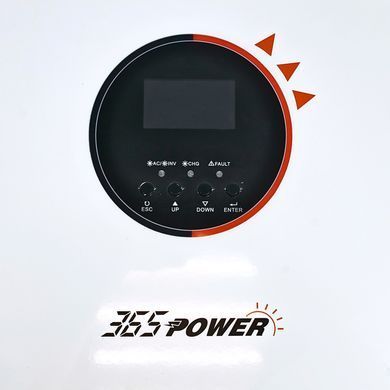 Комплект автономного резервного електроживлення: 3kVA Smart інвертор KSP-3000VA для сонячних панелей + АКБ 3013371 фото