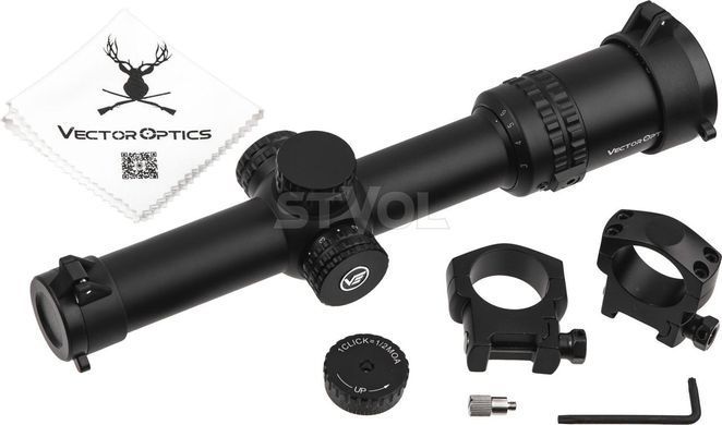 Прилад оптичний Vector Optics Grimlock 1-6x24 GenII SFP HRST-896PLS фото