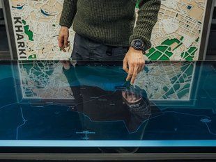 Интерактивный стол INTBOARD C3 KORDON 55 BK (Android) 10531020 фото