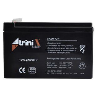 Аккумуляторная батарея Trinix AGM 12V7.2Ah свинцово-кислотная HRBC-5870 фото