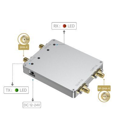 Двухканальный усилитель сигнала EDUP EP-AB089 2.4/7.2 ГГц 4 Вт BV-002449 фото