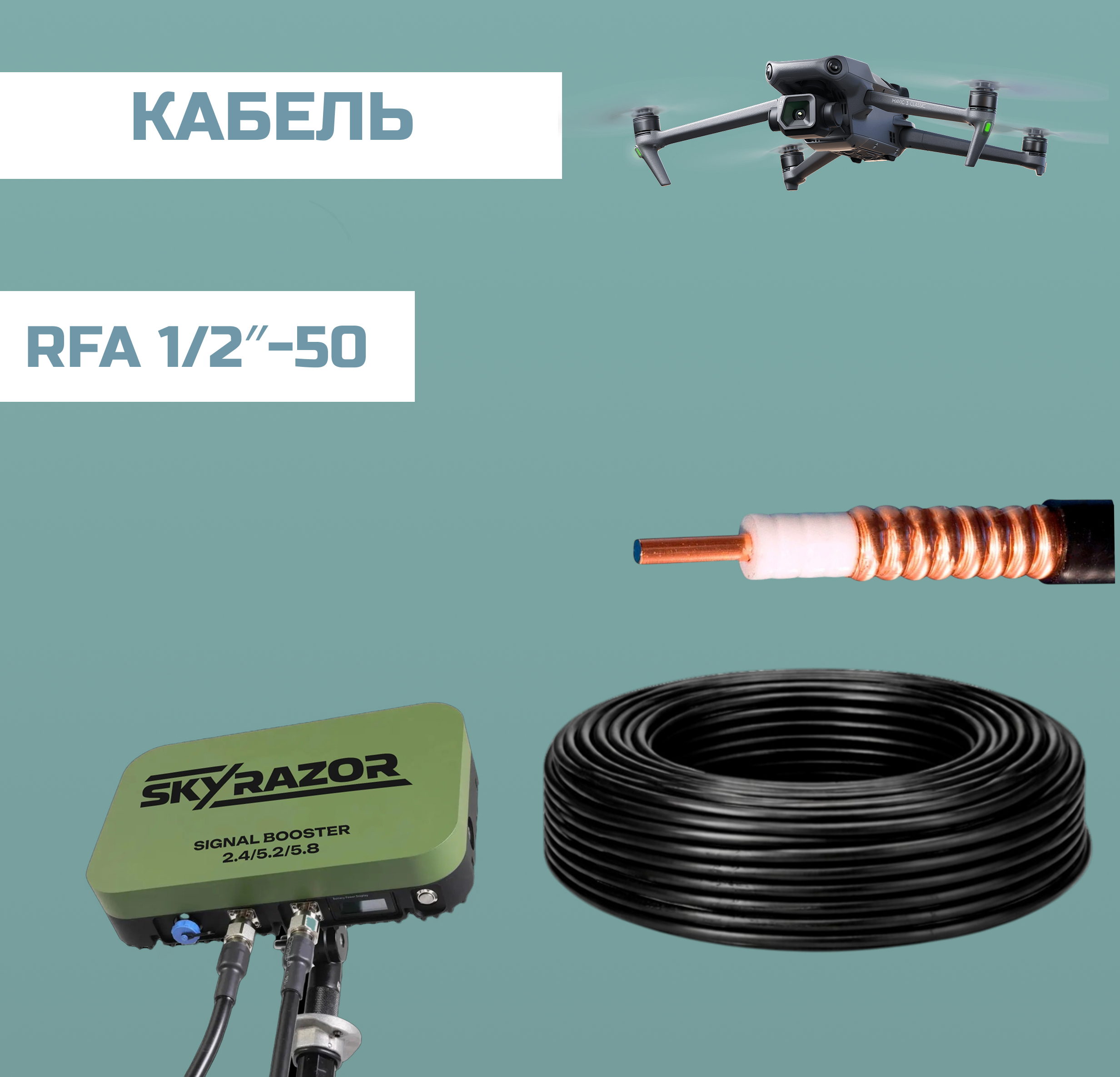  кабель коаксіальний