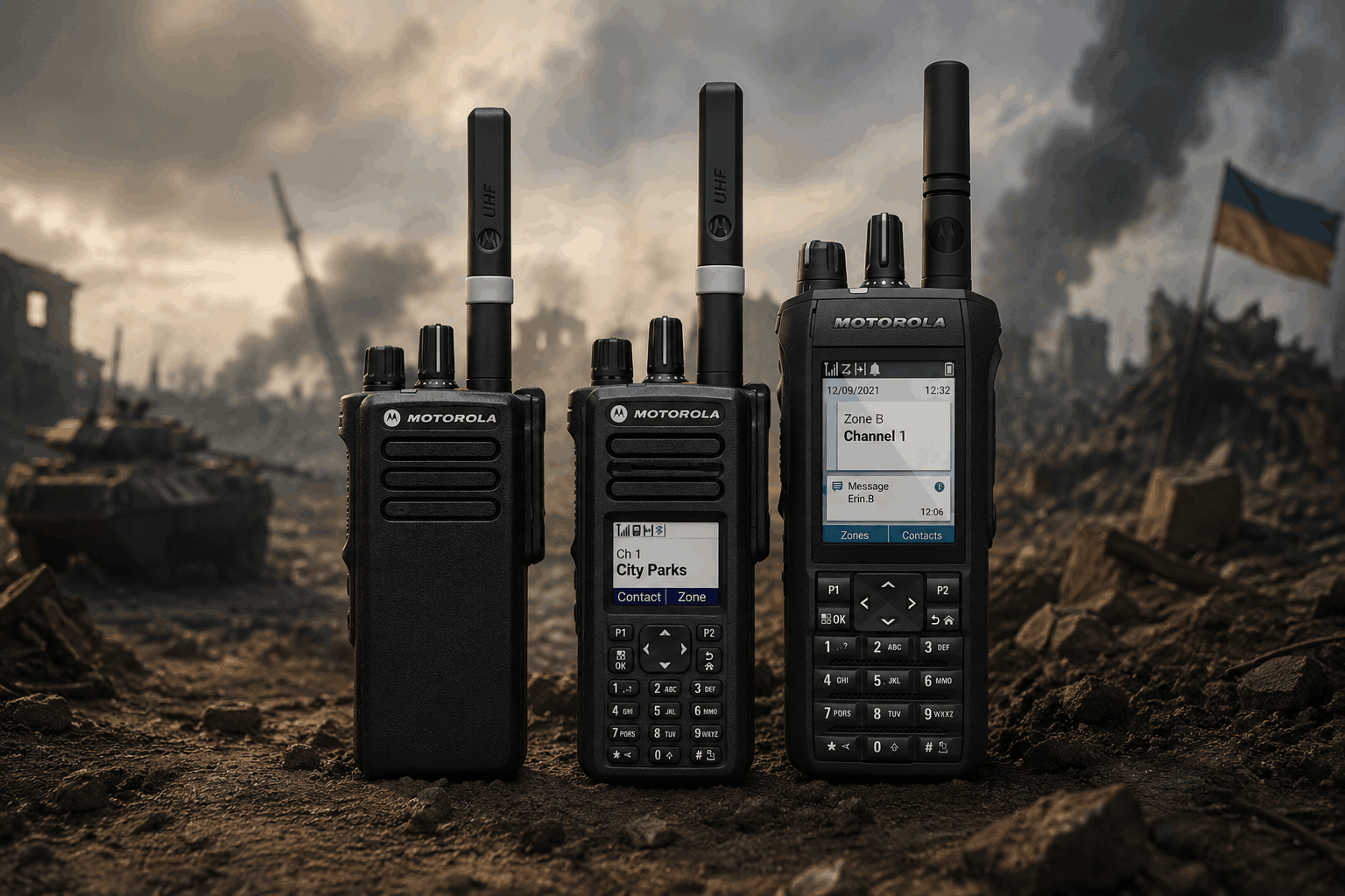 Рації Motorola для військових